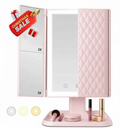 Elvyn Pink Lume™ Tri-Fold LED Vanity Mirror